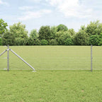 Recinzione in rete saldata 100 x 0,8 m con pali e picchetti
