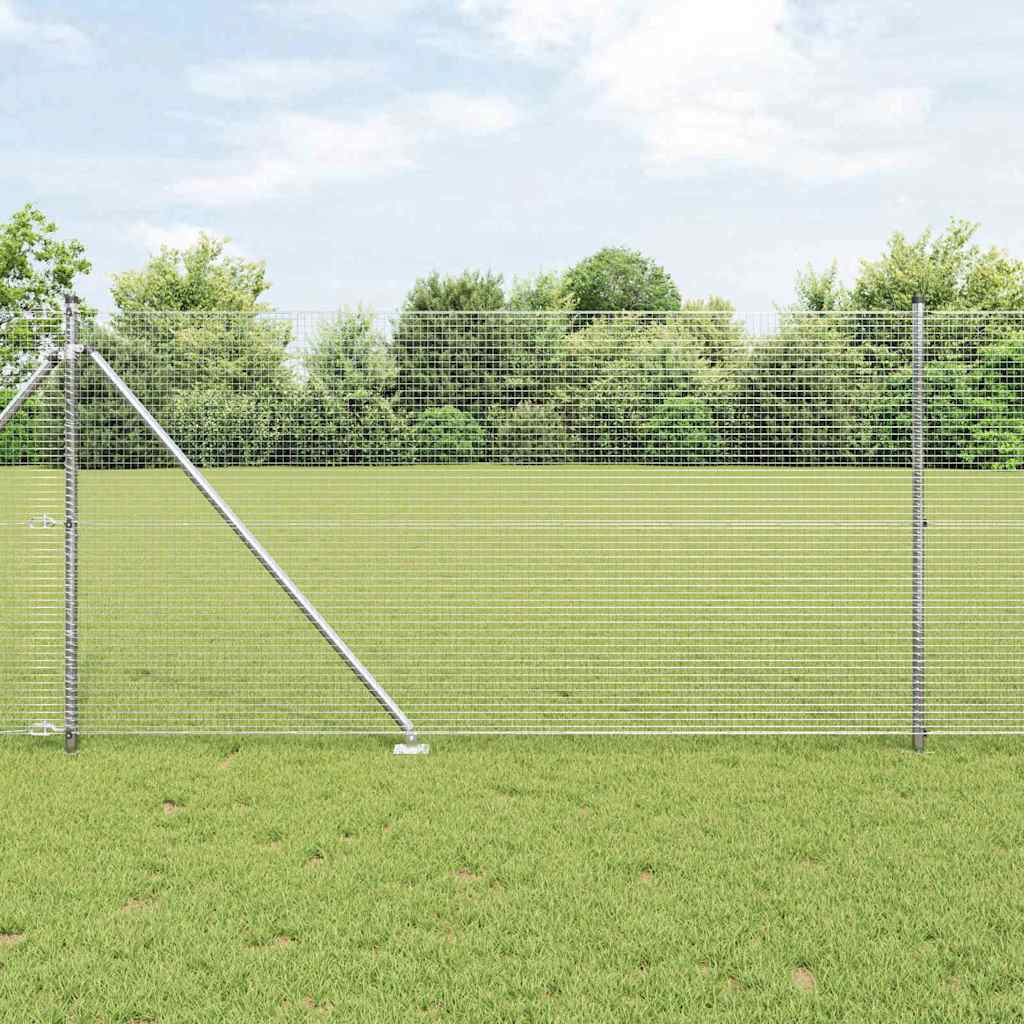Recinzione in rete saldata con punte 100 x 1 m (L x H)