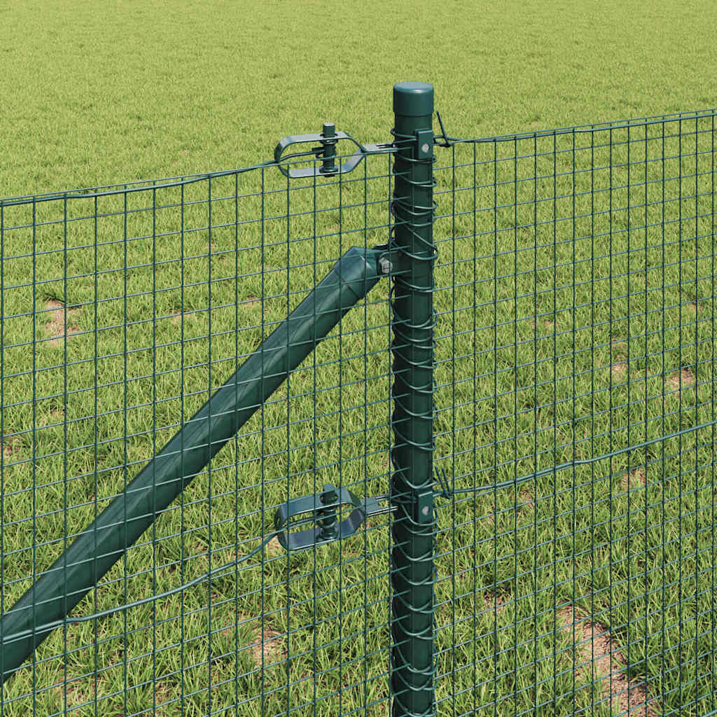 Recinzione in rete saldata 10 x 0,5 m con punte e pali