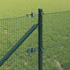 Recinzione in rete saldata acciaio PVC 10 x 0,6 m