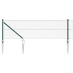 Recinzione in rete saldata 10 x 0,6 m (L x H) - Acciaio rivestito PVC verde