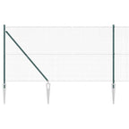 Recinzione in rete saldata 10 x 1,4 m - Acciaio rivestito PVC verde