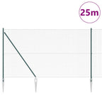 Recinzione in rete saldata 25 x 1,5 m con punte