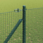 Recinzione in rete saldata 50 x 1 m - Acciaio rivestito PVC verde