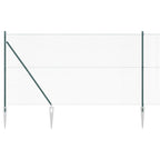 Recinzione in rete saldata 50 x 1,4 m - Acciaio rivestito PVC verde
