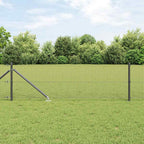 Recinzione in rete saldata 10 x 0,8 m - Acciaio rivestito PVC