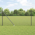Recinzione in rete saldata 25 x 1,2 m acciaio rivestito PVC
