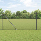 Recinzione in rete saldata 25 x 1,4 m acciaio rivestito PVC