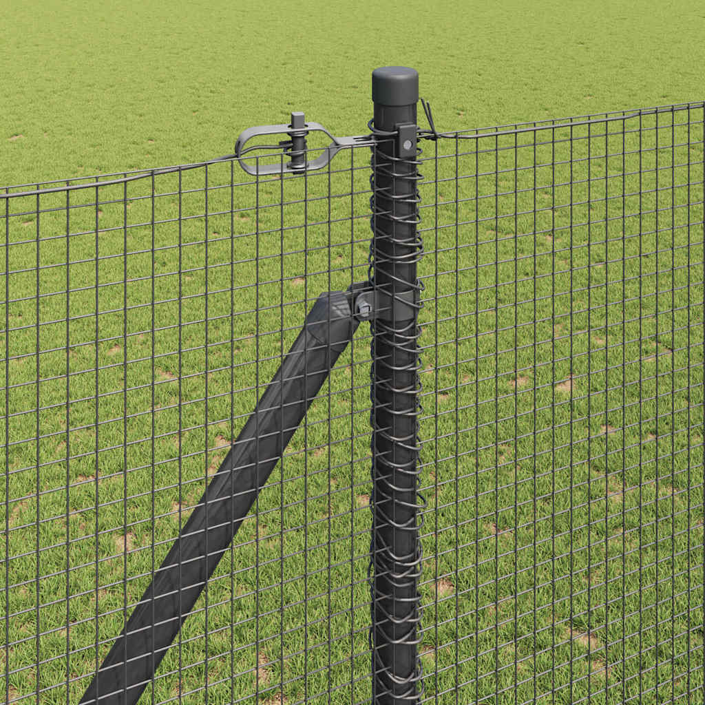 Recinzione in rete saldata 25 x 1,6 m con punte