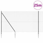 Recinzione in rete saldata 25 x 1,6 m con punte