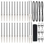 Recinzione in rete saldata 50 x 0,5 m acciaio PVC grigio