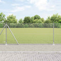 Recinzione Metallica Saldata con Base in Cemento 10x1 m