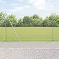 Recinzione Metallica Saldato con Base in Cemento 10 x 1,6 m