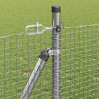 Recinzione Metallica Saldato con Base in Cemento 25 x 1 m