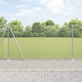 Recinzione Metallica Saldata con Pali e Base in Cemento 25 x 1,2 m