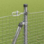 Recinzione Metallica Saldata con Base in Cemento 25 x 1,5 m