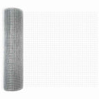 Recinzione Metallica Saldata con Pali e Base in Cemento 50x0,5 m