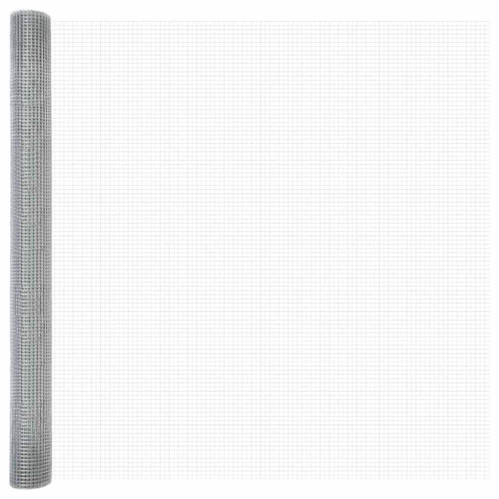 Recinzione Metallica Saldato con Base in Cemento 50 x 1,4 m