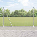 Recinzione Metallica Saldato con Base in Cemento 50x1,5m