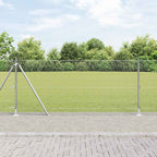 Recinzione Metallica Saldato con Base in Cemento 100 x 0,8 m