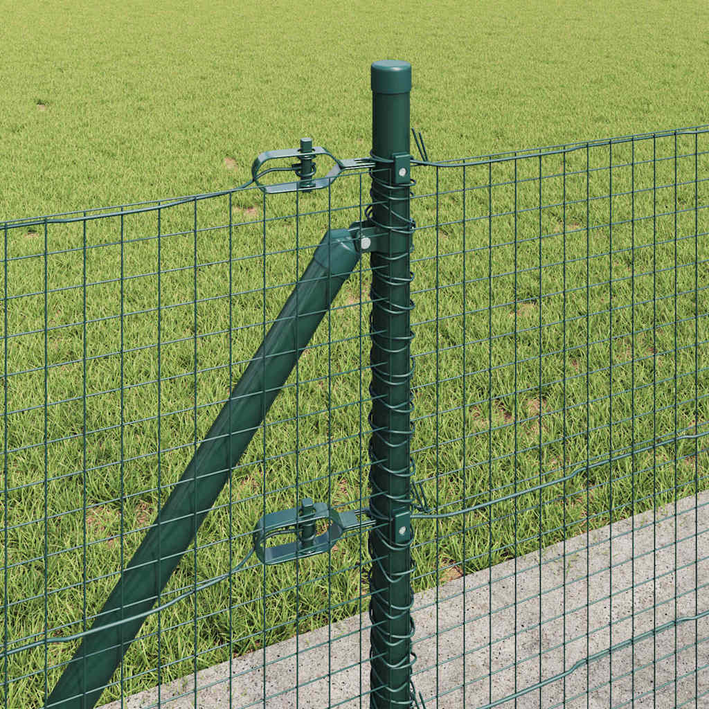 Recinzione Metallica Saldato con Base in Cemento 50 x 0,4 m