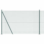 Recinzione Metallica Saldata 50 x 1,4 m con Pali e Base in Cemento