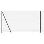 Recinzione Metallica Saldata con Base in Cemento 10 x 1,2 m