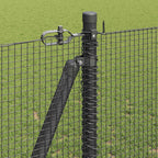 Recinzione Metallica Saldata con Base in Cemento 50 x 1,2 m