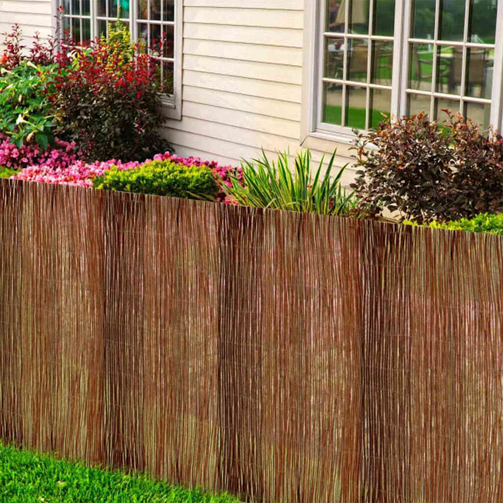 Recinzione in Salice Naturale 170 x 300 cm