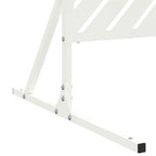 Schermo Privacy Bianco Acciaio 100 x 50 x 180 cm