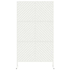 Schermo Privacy Bianco Acciaio 100 x 50 x 180 cm