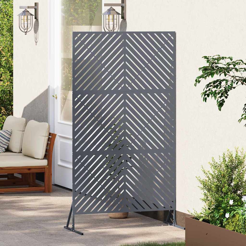 Schermo Privacy Antracite 100 x 50 x 180 cm Acciaio