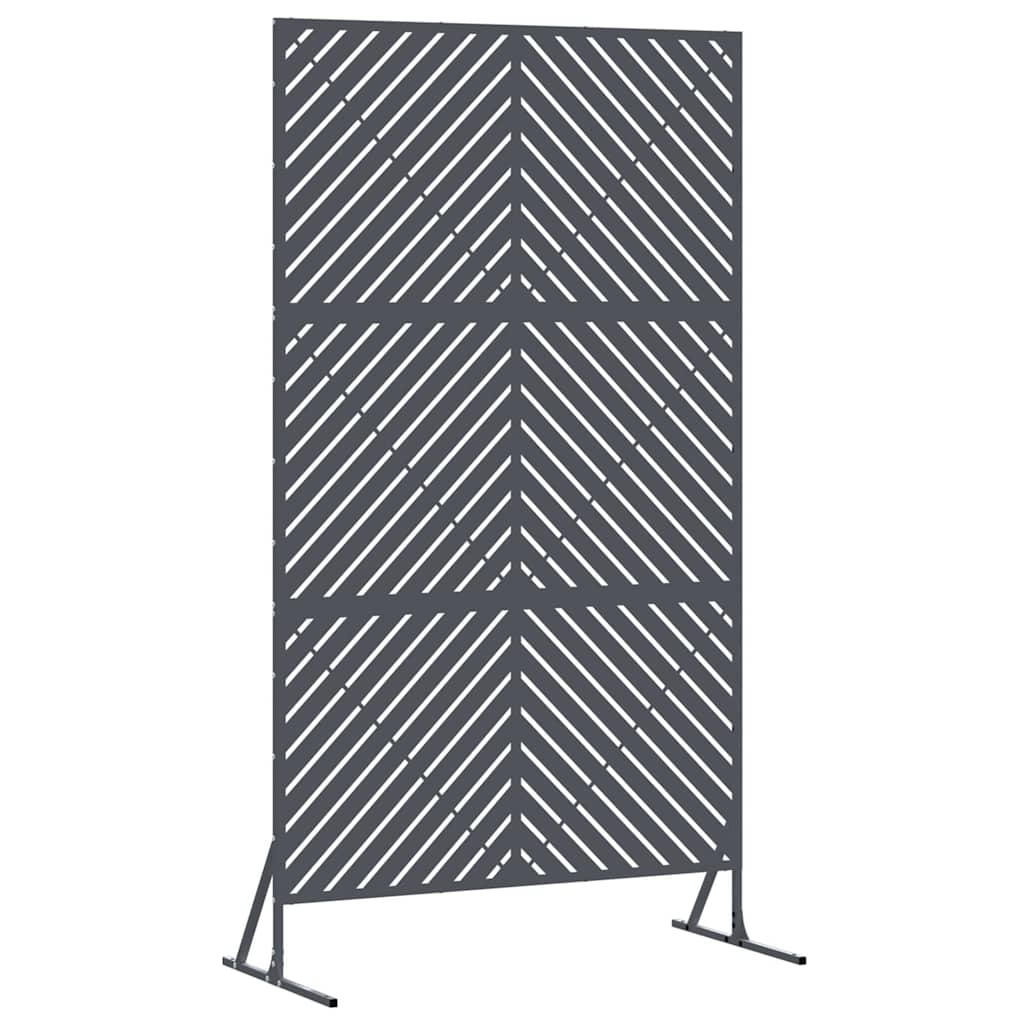 Schermo Privacy Antracite 100 x 50 x 180 cm Acciaio