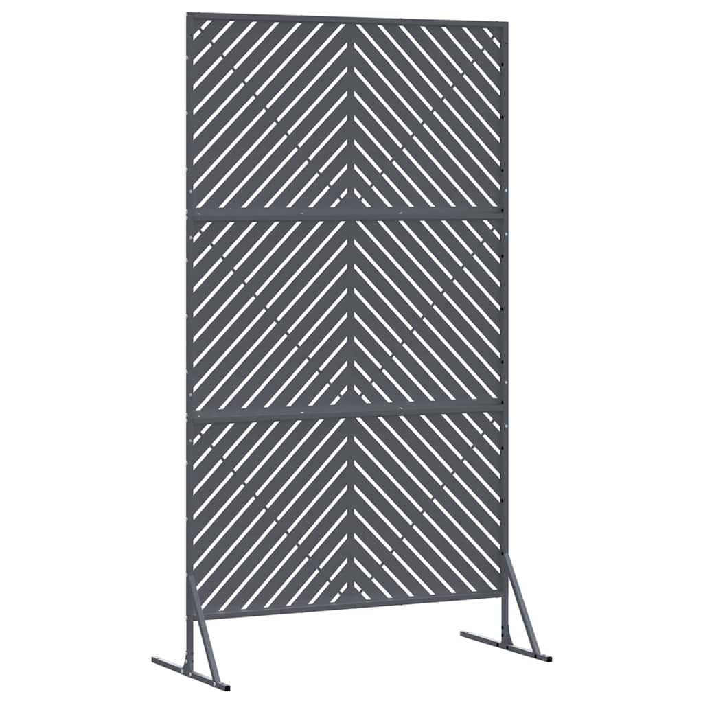 Schermo Privacy Antracite 100 x 50 x 180 cm Acciaio