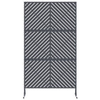 Schermo Privacy Antracite 100 x 50 x 180 cm Acciaio