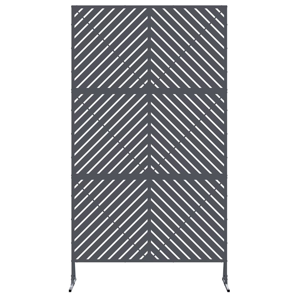 Schermo Privacy Antracite 100 x 50 x 180 cm Acciaio