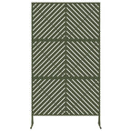 Schermo Privacy Oliva 100 x 50 x 180 cm Acciaio