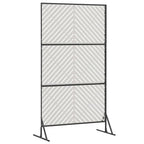 Schermo Privacy Grigio 100 x 50 x 180 cm Acciaio