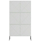 Schermo Privacy Grigio in Acciaio 100 x 50 x 180 cm