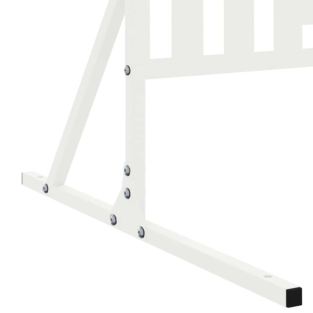 Schermo Privacy Bianco Acciaio 100 x 50 x 180 cm