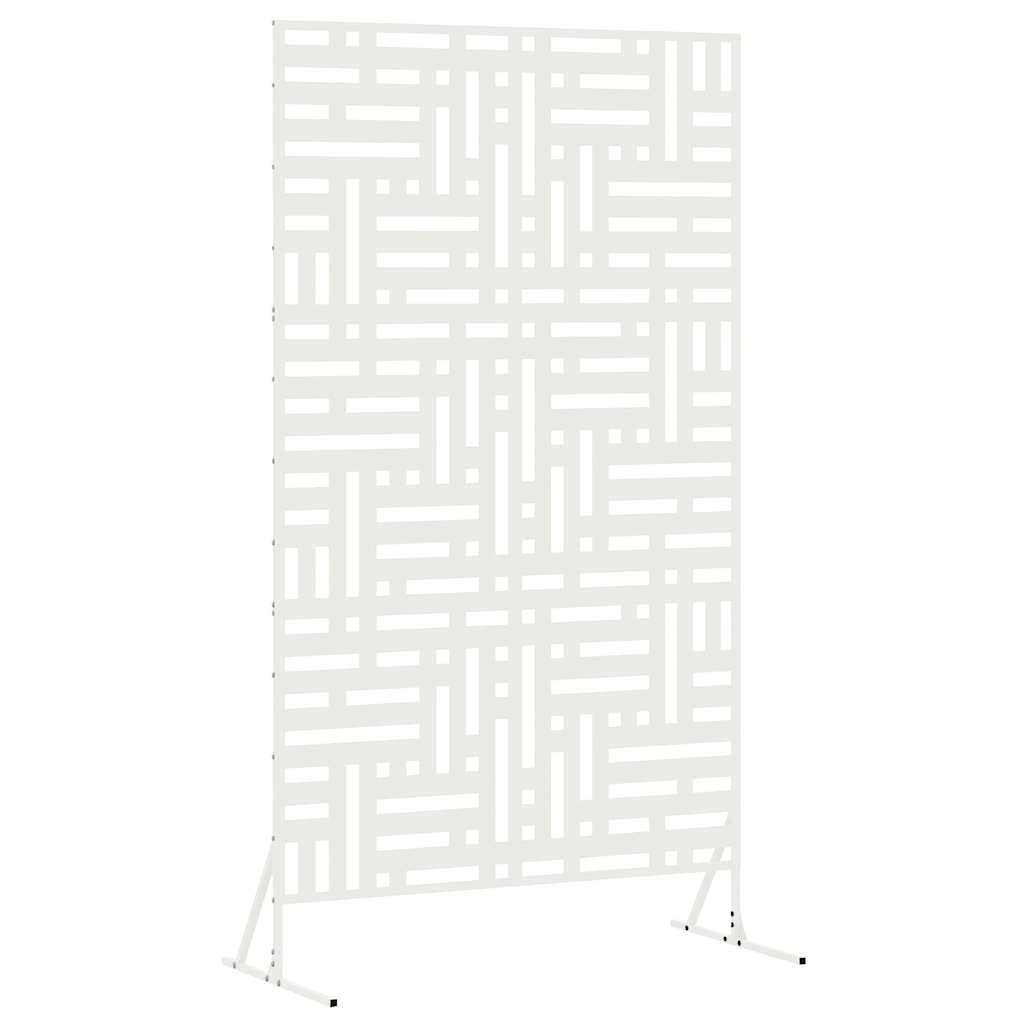 Schermo Privacy Bianco Acciaio 100 x 50 x 180 cm
