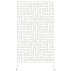 Schermo Privacy Bianco Acciaio 100 x 50 x 180 cm