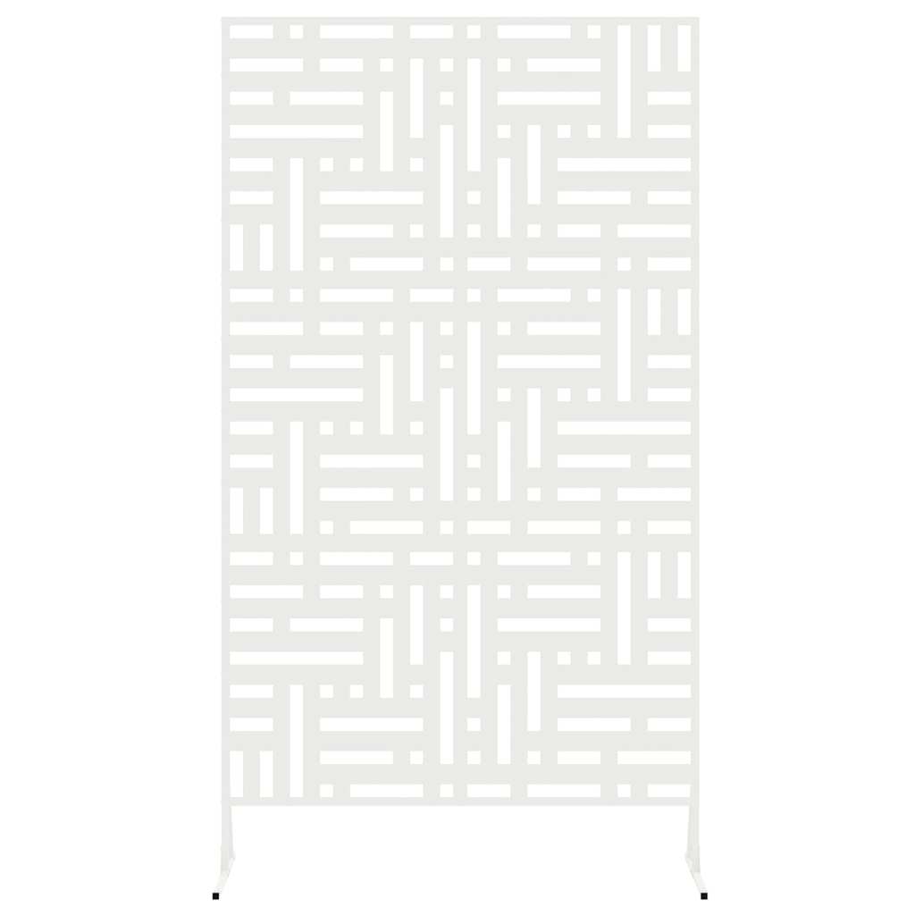 Schermo Privacy Bianco Acciaio 100 x 50 x 180 cm