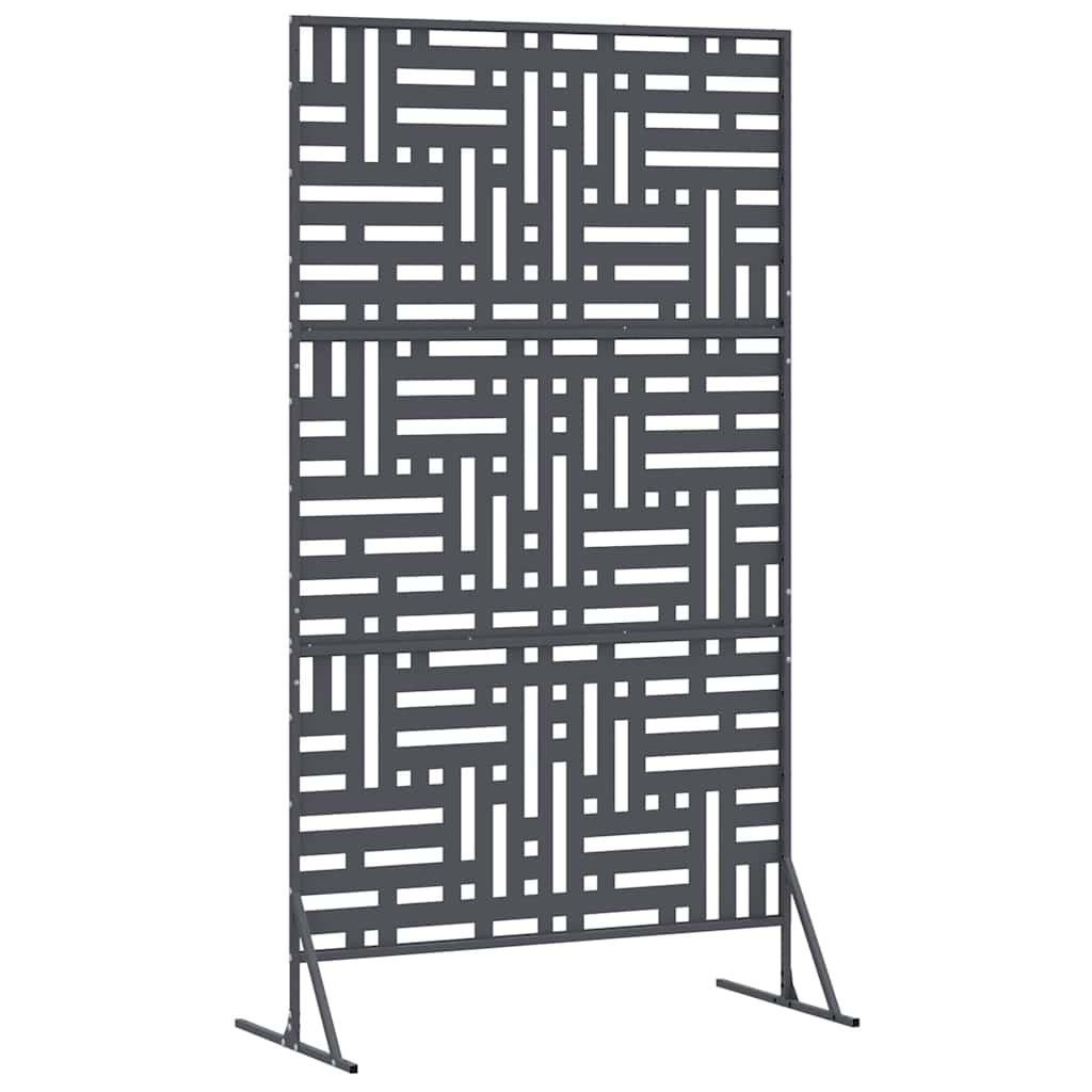 Schermo Privacy Antracite 100 x 50 x 180 cm Acciaio