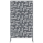 Schermo Privacy Antracite 100 x 50 x 180 cm Acciaio