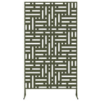 Schermo Privacy Oliva 100 x 50 x 180 cm Acciaio