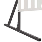 Schermo Privacy in Acciaio Grigio 100 x 50 x 180 cm