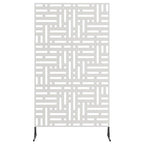 Schermo Privacy in Acciaio Grigio 100 x 50 x 180 cm