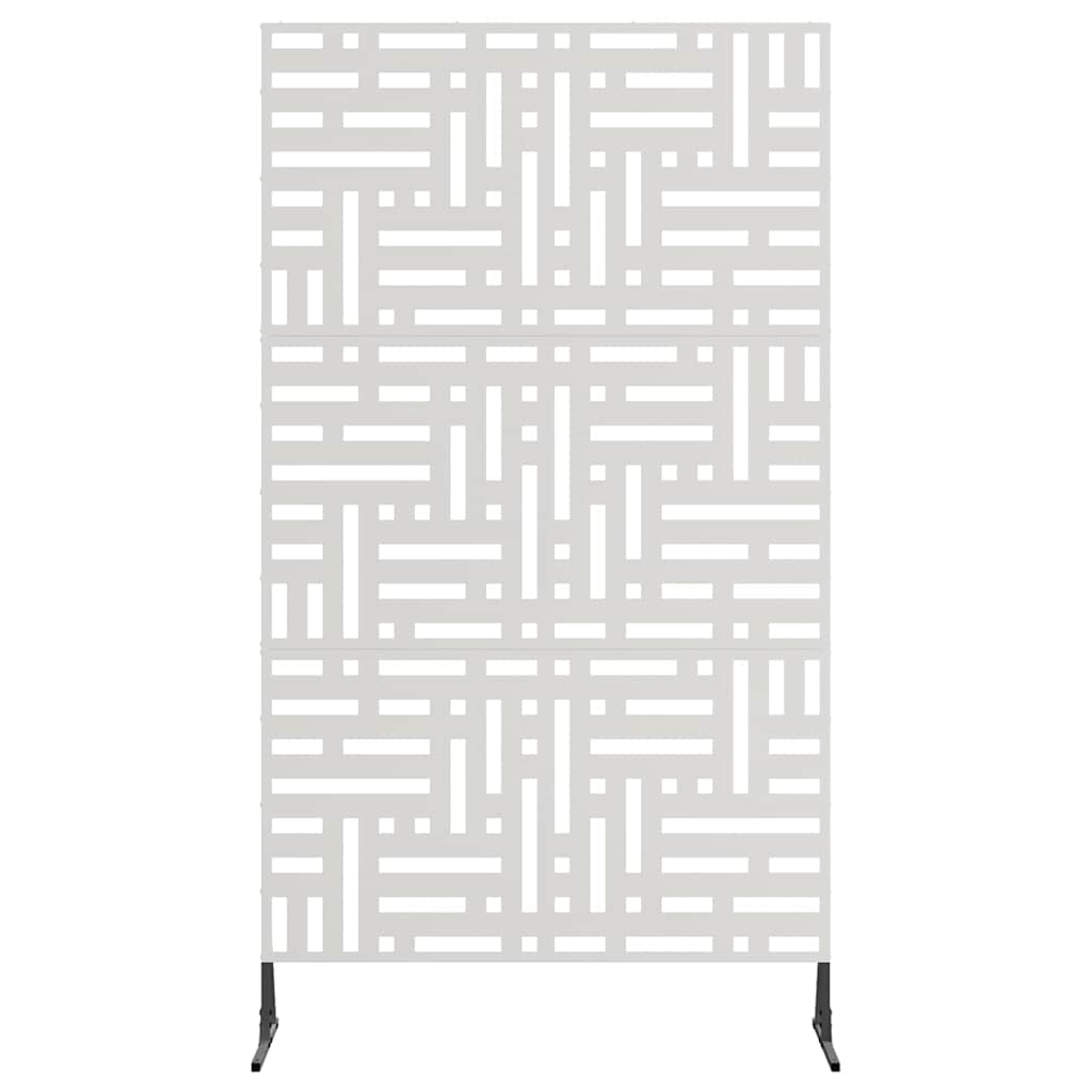 Schermo Privacy in Acciaio Grigio 100 x 50 x 180 cm