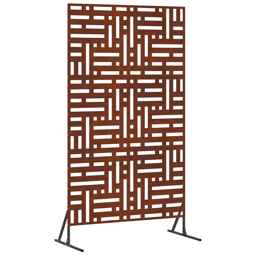 Schermo Privacy in Acciaio Grigio 100 x 50 x 180 cm